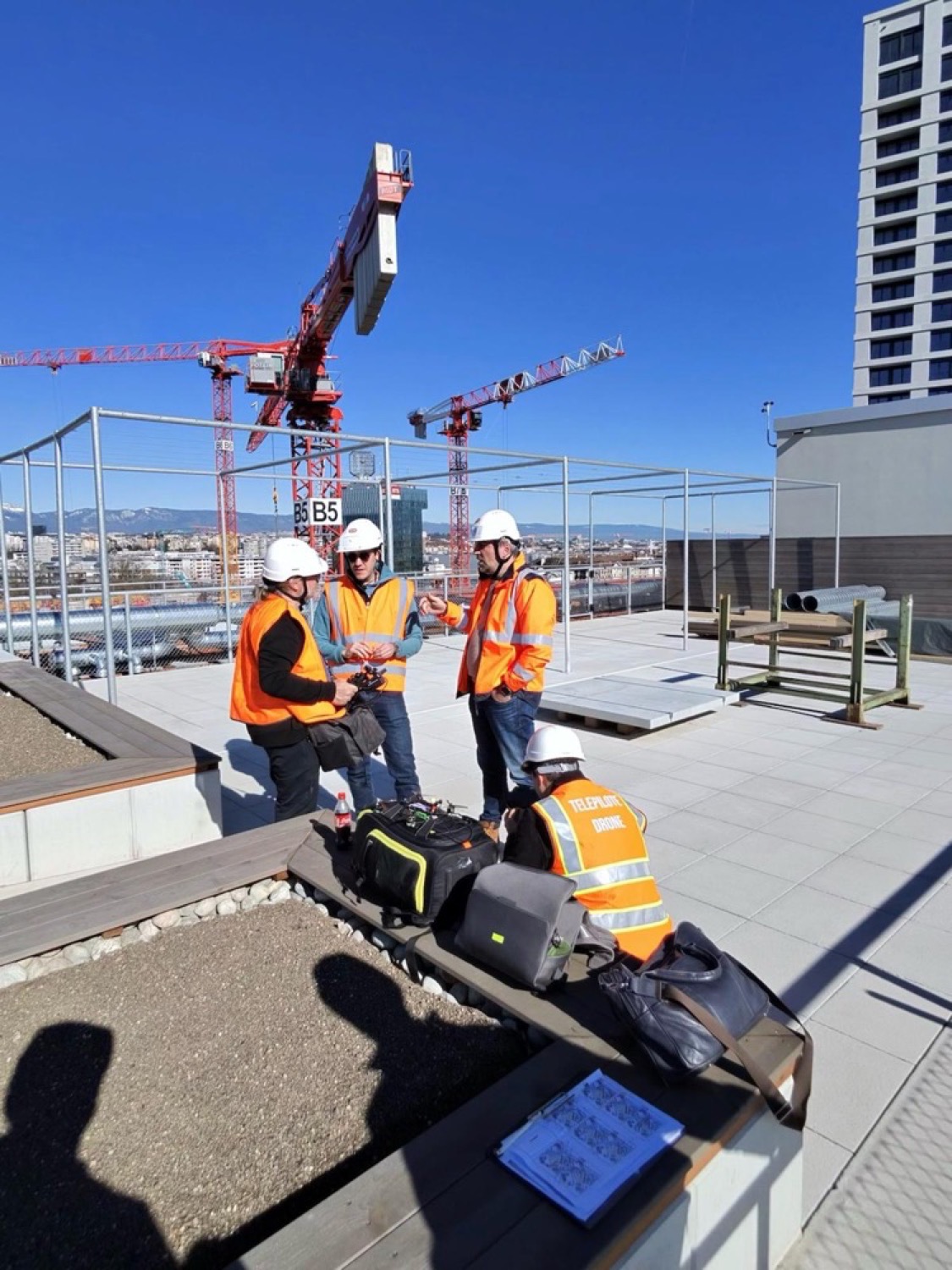 On site